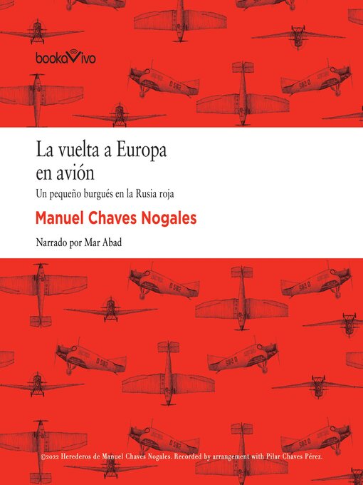Title details for La vuelta a Europa en avión by Manuel Chaves Nogales - Available